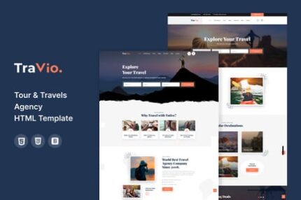 Travio - Tour & Travels Agency Template