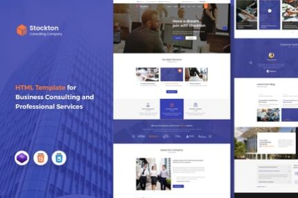 Stockton - Business Consulting HTML Template