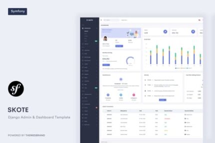 Skote - Symfony Admin & Dashboard Template