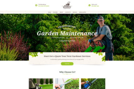 Buisson - Gardening WordPress Theme