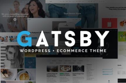 Gatsby - WordPress + eCommerce Theme