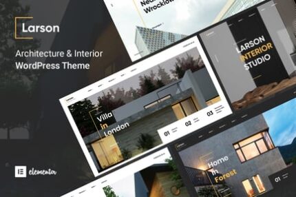 Larson - Architecture & Interior Design WordPress