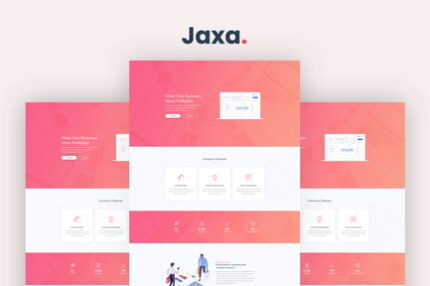 Jaxa - Startup and SaaS Template