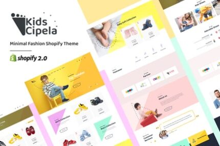 Kids Cipela - Kids Shoe Store Theme