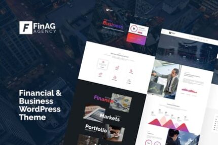 Finag - Creative & Finance Agency WordPress Theme