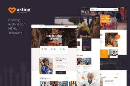 Asting - Charity & Donation HTML Template