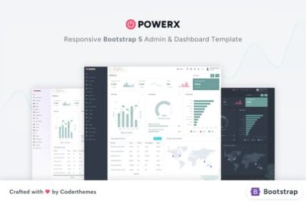 PowerX - Bootstrap 5 Admin & Dashboard UI Kit