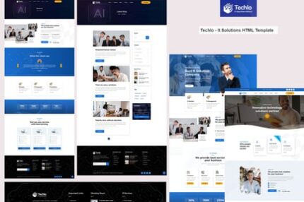 Techlo - It Solutions HTML Template