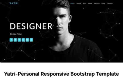 Yatri-Personal Responsive Bootstrap Template