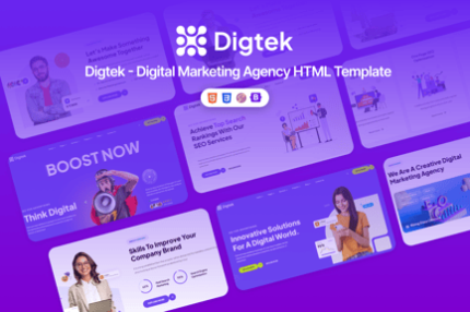 Digital Marketing Agency HTML Template