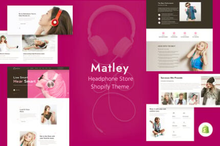 Matley - Headphone & Electronics Store Shopify