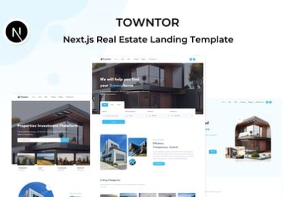 Towntor - Next.js Real Estate Template