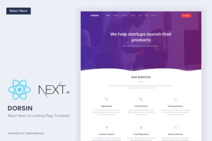 Dorsin - React Next Js Landing Page Template