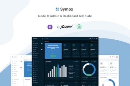 Symox - Node Js Admin & Dashboard Template