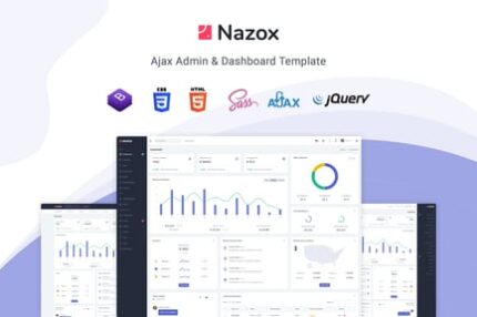 Nazox - Ajax Admin & Dashboard Template