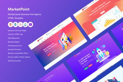 Multipurpose Business And Agency HTML Template