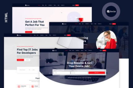 Jovie - Job Board & Hiring Portal HTML Template