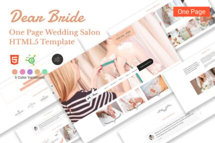 DearBride - Wedding Salon HTML5 Template