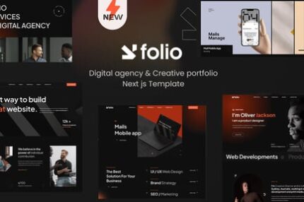 Webfolio - Creative Portfolio Next-js Template