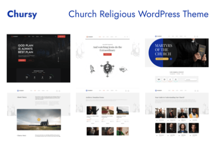 Church Religious WordPress Theme - Chursy