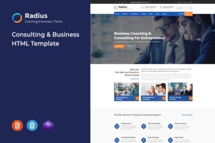 Radius - Consulting & Business HTML Template