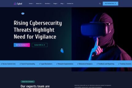 Cybal - Cyber Security HTML Template