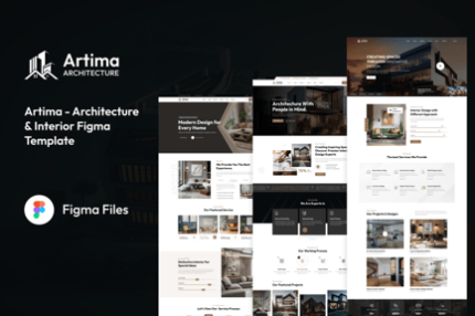 Artima – Modern Architecture & Interior Figma