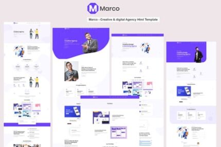 Marco - Creative & digital Agency Html Template