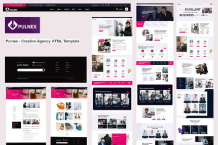 Pulnex - Creative Agency HTML Template
