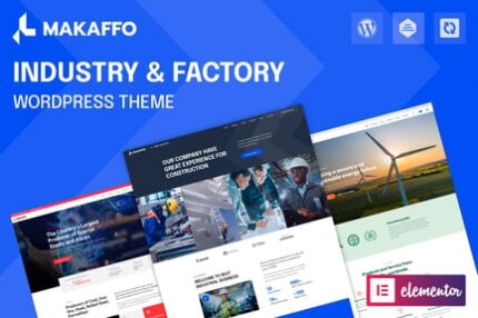 Makaffo | Industry & Factory WordPress Theme