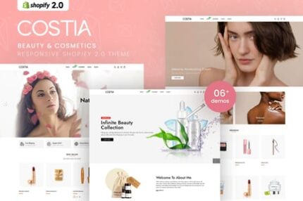 Costia - Beauty & Cosmetics Shopify 2.0 Theme