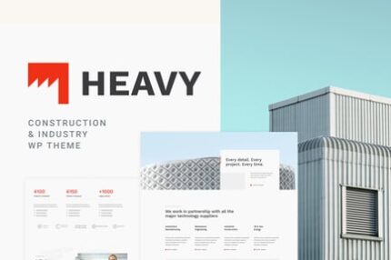 Heavy - Industrial WordPress Theme