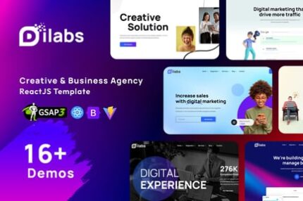 Dilabs - Creative Agency React Template