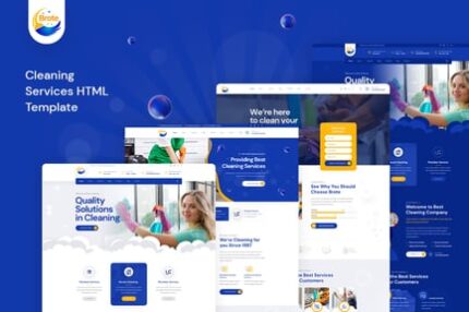 Brote - Cleaning Services HTML Template