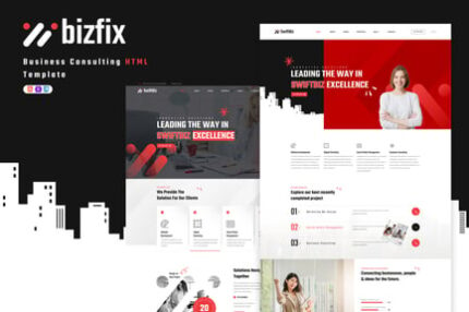 Bizfix- Business Consulting HTML Template