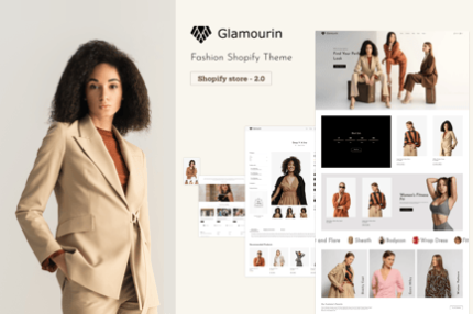 Glamourin - Fashion Store Shopify Theme