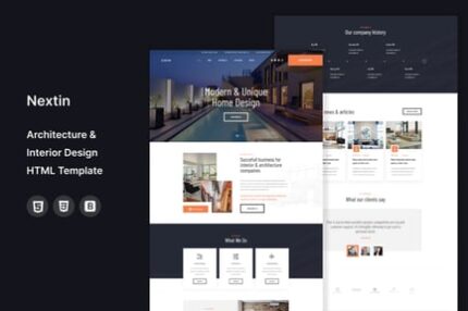 Nextin - Architecture & Interior HTML Template