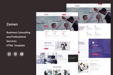 Zemen -Consulting and Professional HTML Template