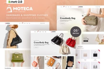 Moteca - Handbags & Shopping Clothes Shopify Theme