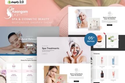 Keangam - Spa & Cosmetic Beauty Shopify Theme