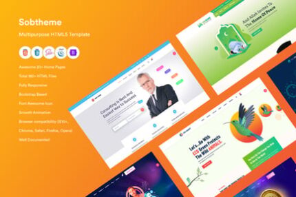 Multipurpose HTML5 Template