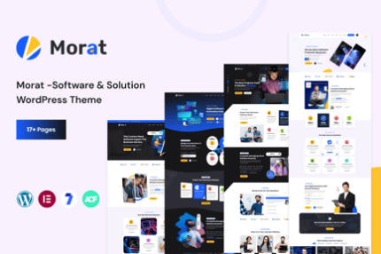 Morat – Software & Solution WordPress Theme