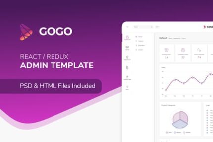 Gogo React - React Admin Template