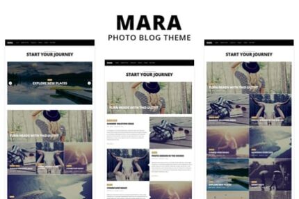 Mara - Photo Stories Blog Travel WordPress Theme