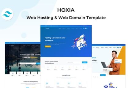 Hoxia - Web Hosting & Web Domain Template