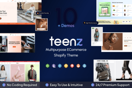 Teenz - Multipurpose Shopify Theme OS 2.0