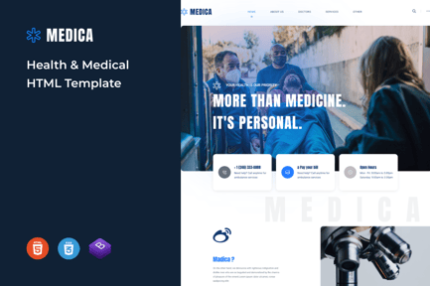 Medica - Health & Medical HTML Template