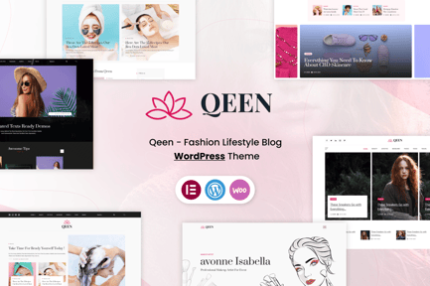 Qeen - Fashion Lifestyle Blog WordPress Theme