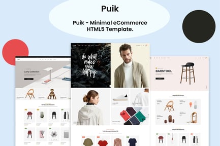 Puik - Minimal eCommerce HTML5 Template