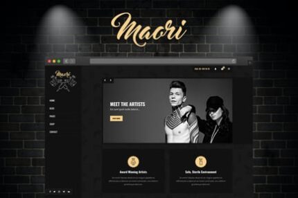 Maori - Tattoo Studio WordPress Theme